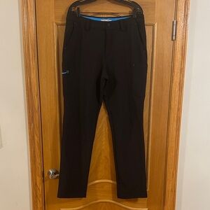 Amazon Employee Delivery Driver Uniform Work Black Cargo Pants Size L